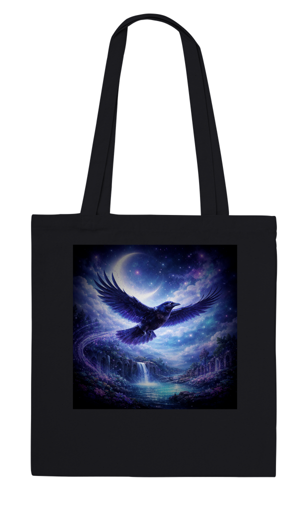On Midnight Wings - Tote bag