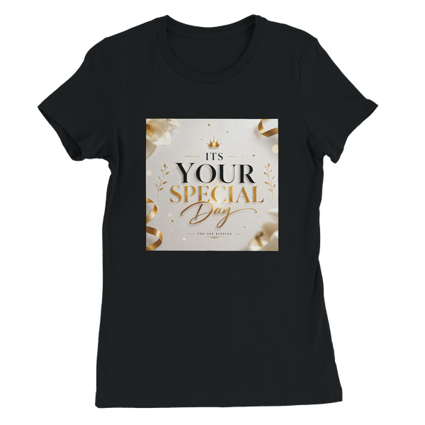 Happy Birthday - Women’s Cut T-Shirt