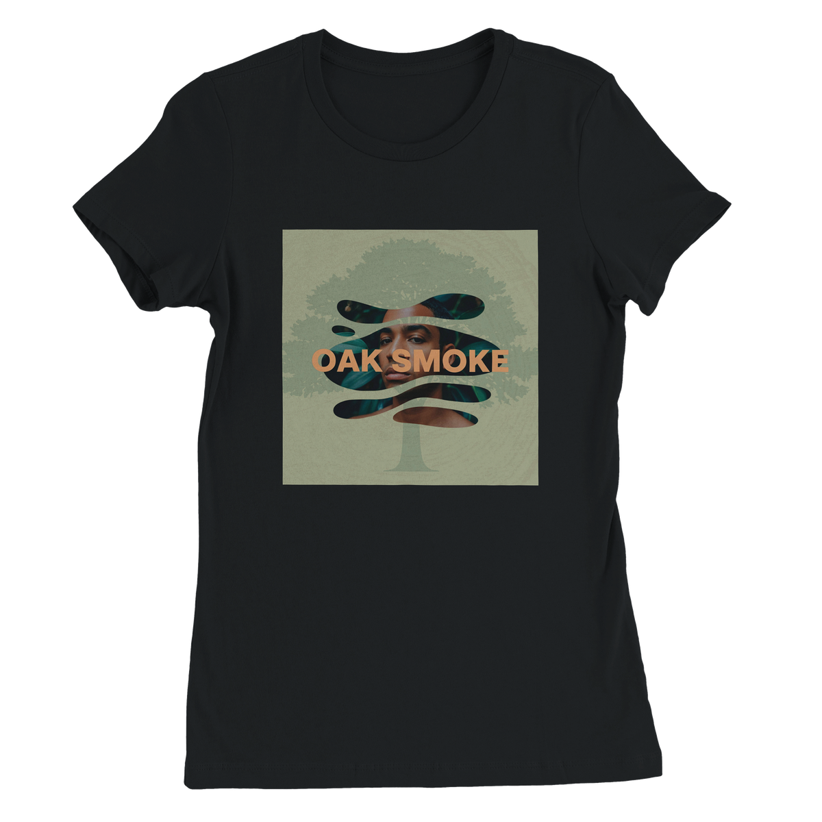 Oak Smoke Jazz - Women’s Cut T-Shirt