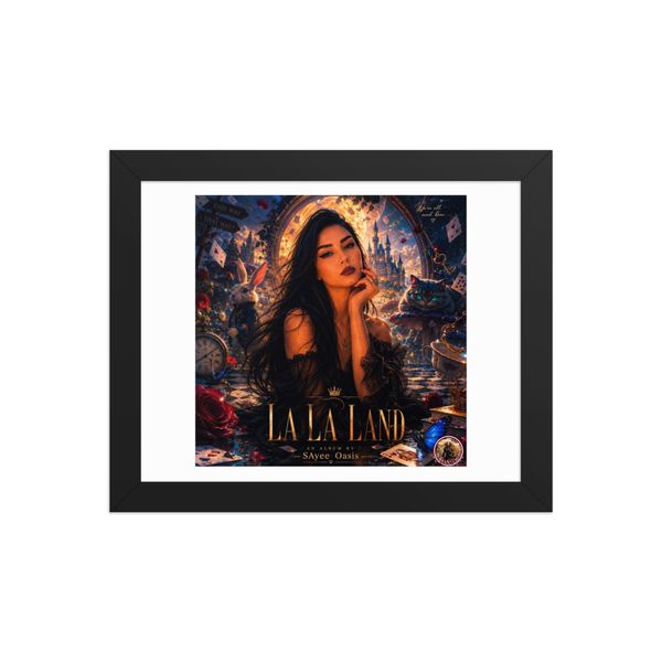 Premium Luster Photo Paper Framed Poster (in)