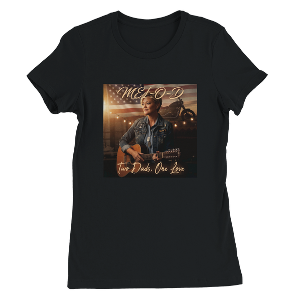 TWO DADS, ONE LOVE - Women’s Cut T-Shirt