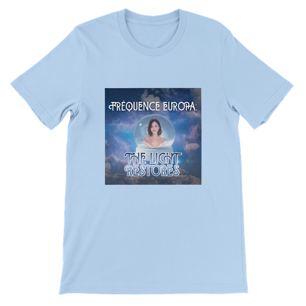 FRÉQUENCE EUROPA: THE LIGHT RESTORES - Unisex T-Shirt