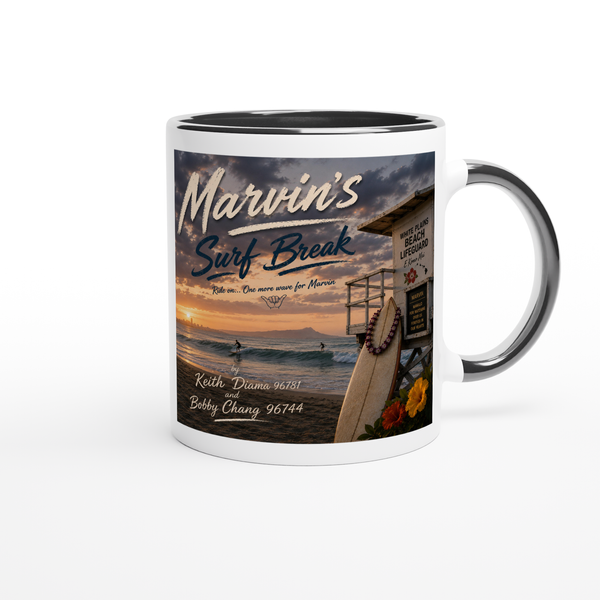 Marvin's Surf Break - Ceramic Mug