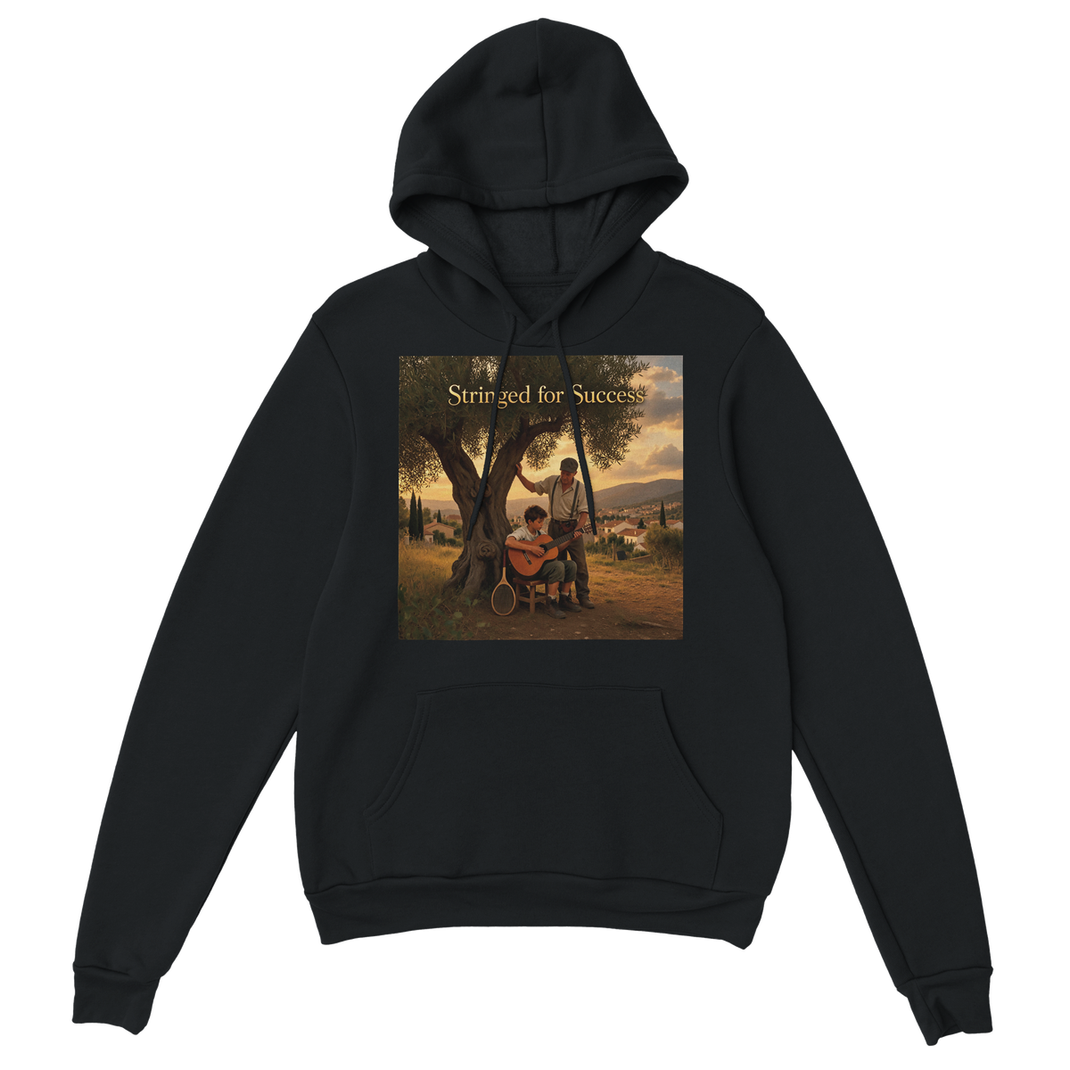 Stringed for Success - Classic Unisex Pullover Hoodie