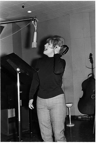Ellie in the studio (1962)
