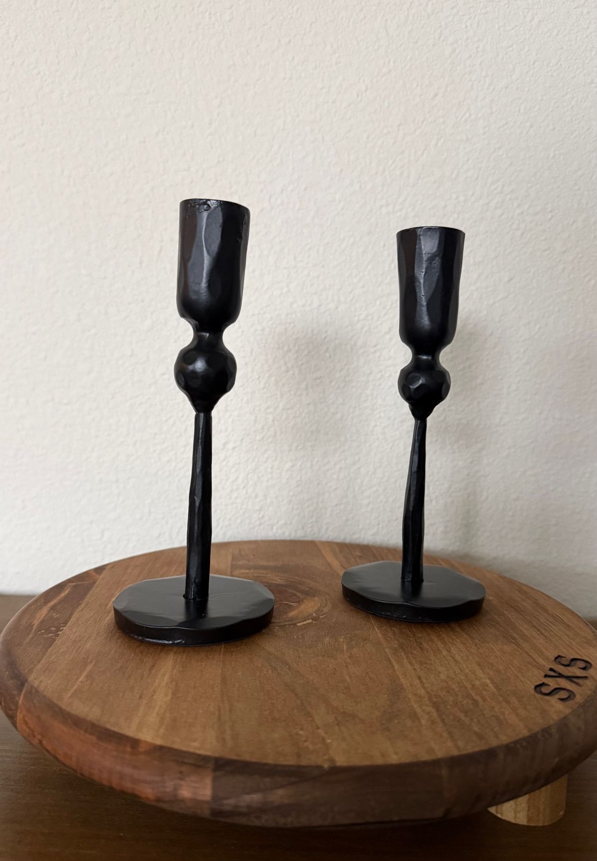 Iron Candlestick Holder - Small