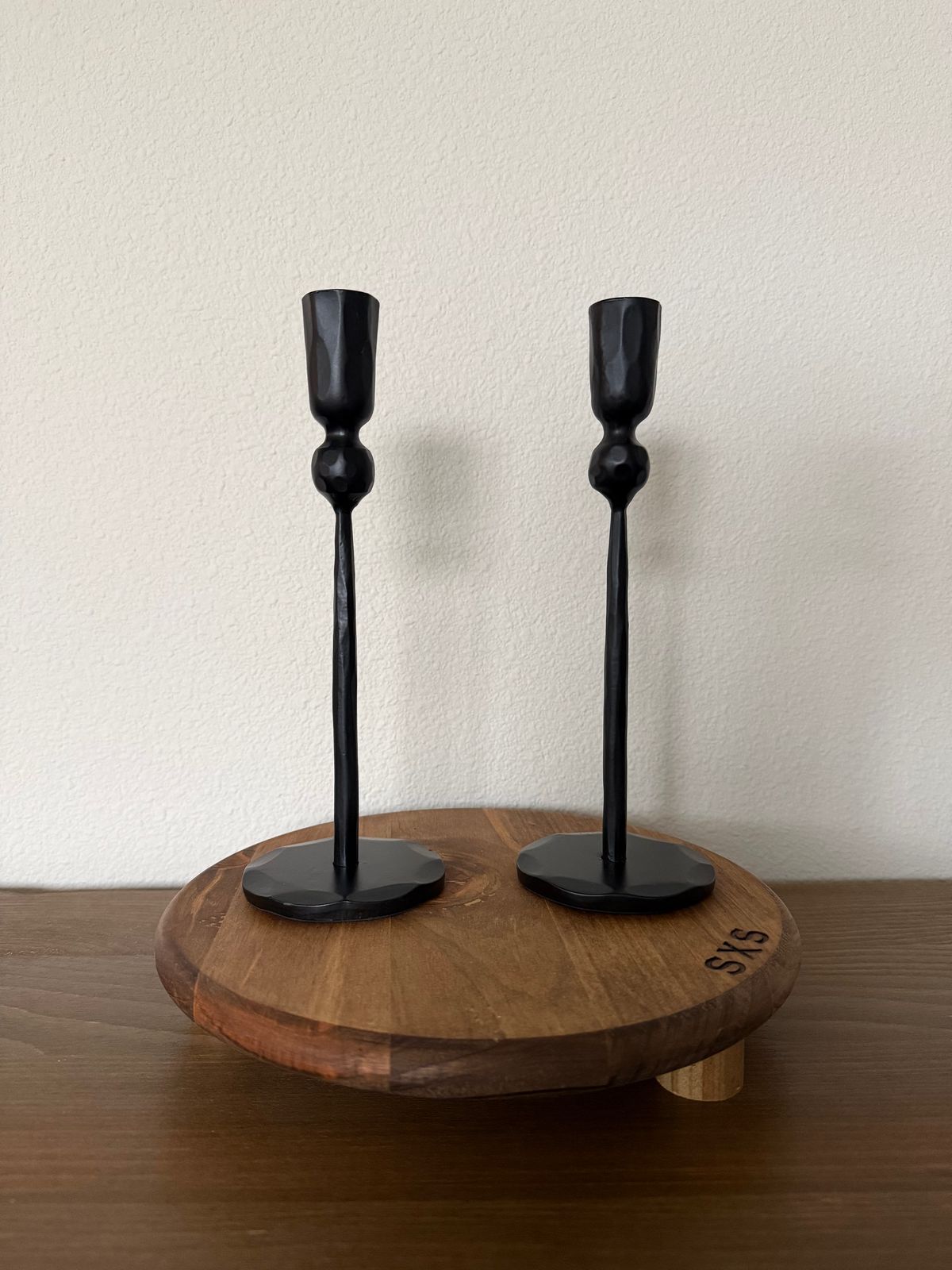 Iron Candlestick Holder- Large