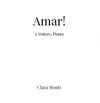 Amar! - 2 Voices, Piano
