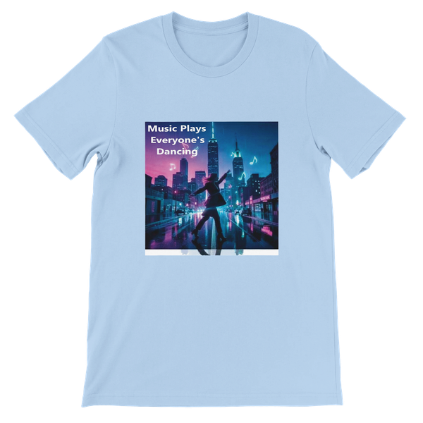 Music Plays (everyone's dancing) - Unisex T-Shirt