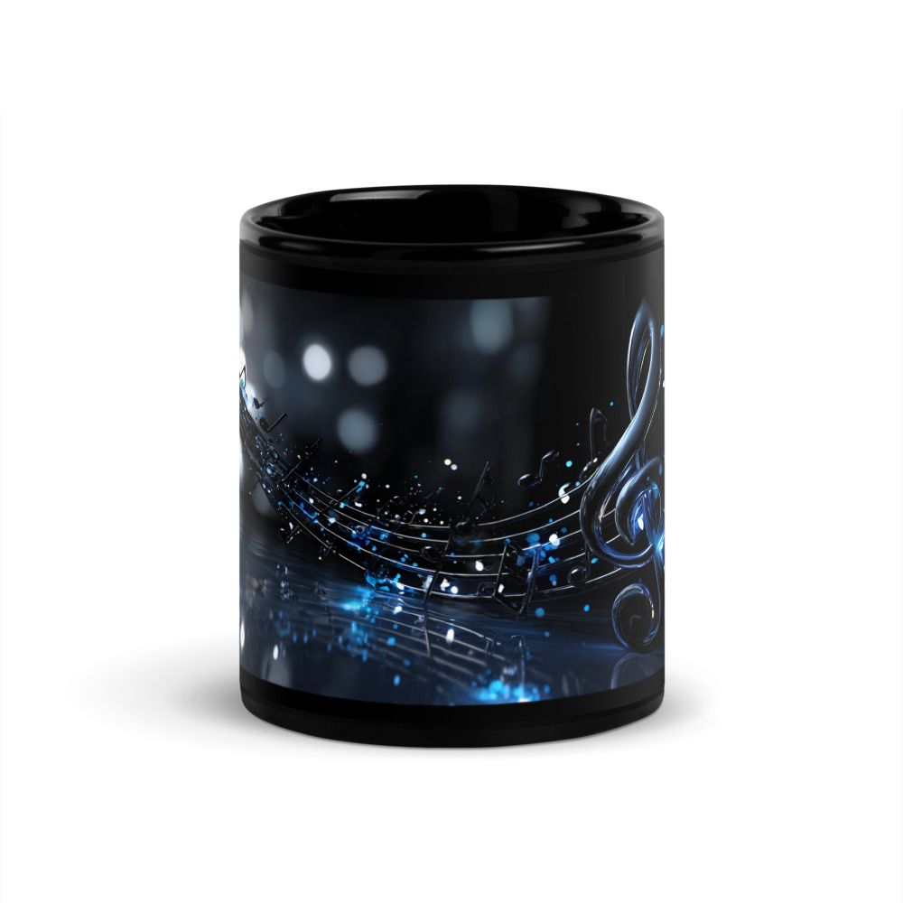 Black Glossy Mug