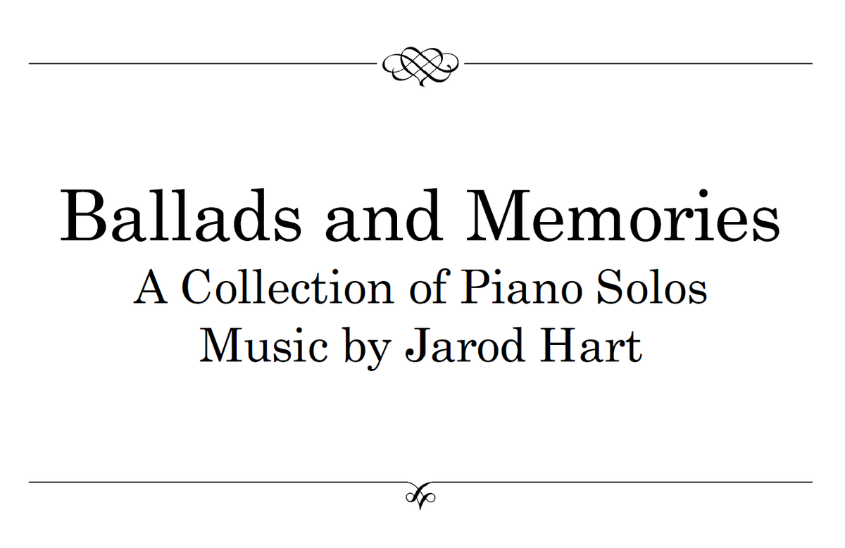 Ballads and Memories Solo Collection