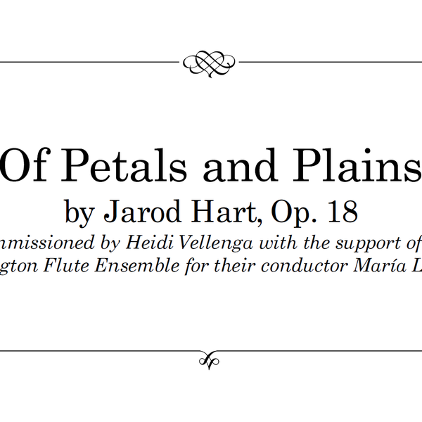 Of Petals and Plains