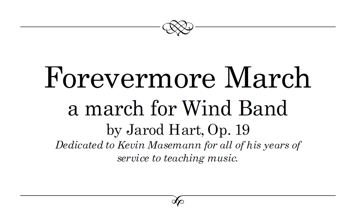 Forevermore March