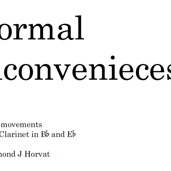 Normal Inconveniences