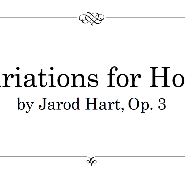 Variations for Horn