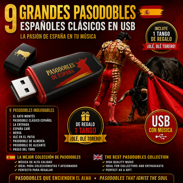Spanish Pasodobles USB Collection