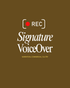 Signature VoiceOver Package