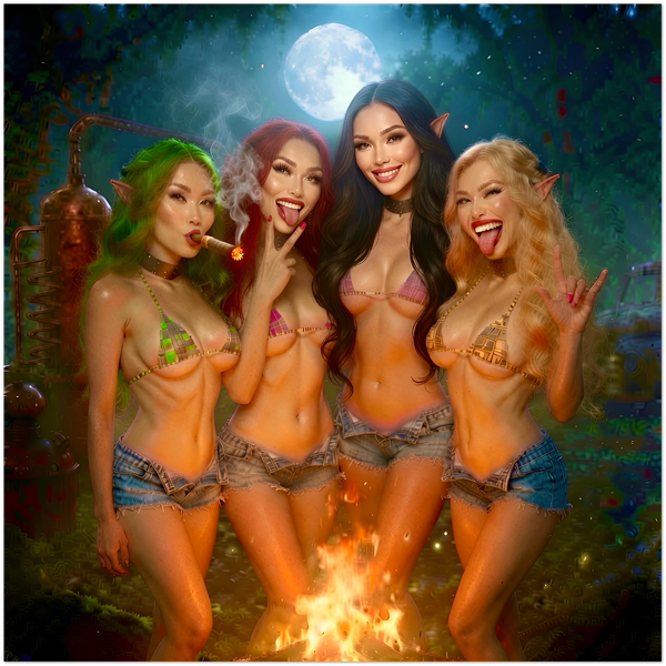 Eeny Meeny Miny Ho - Fine Art Poster