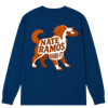 "Nate Ramos Band-It" Long sleeve Blue Tee