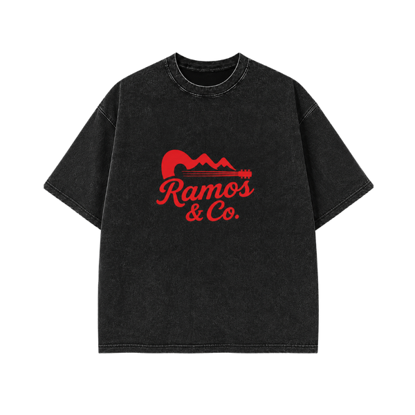 Ramos & Co Black Oversized Tee