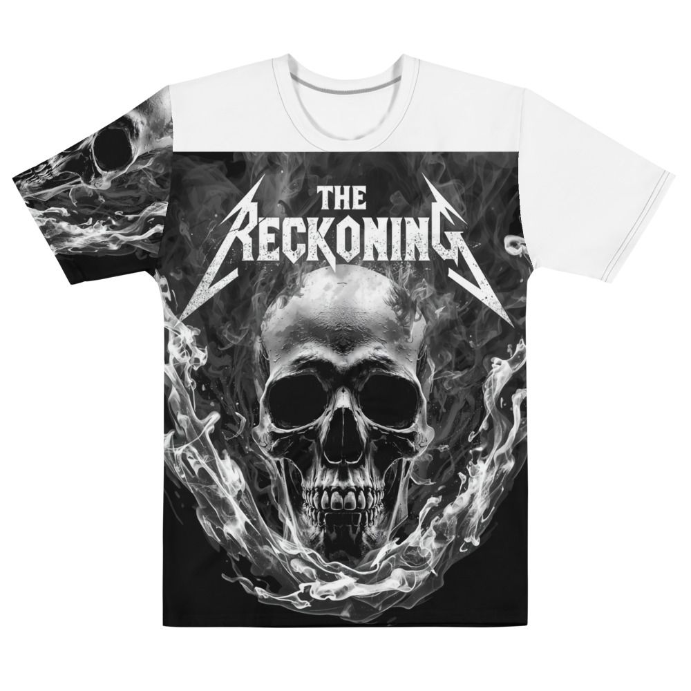 All-Over Print Men’s Cotton Crew Neck T-Shirt