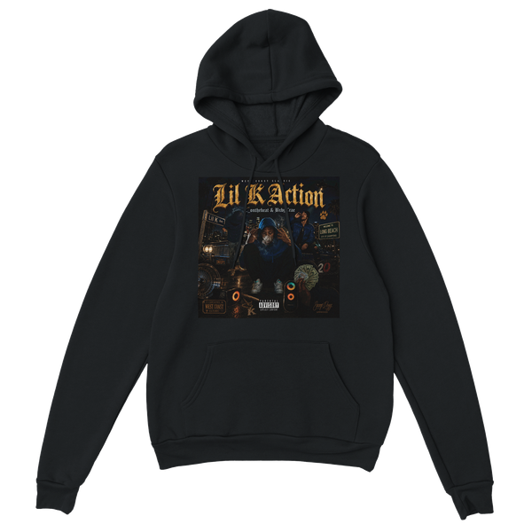 Lil K Action (feat. C_onthebeat) - Classic Unisex Pullover Hoodie
