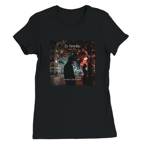 HOODIE & MARRONNIERS - Women’s Cut T-Shirt