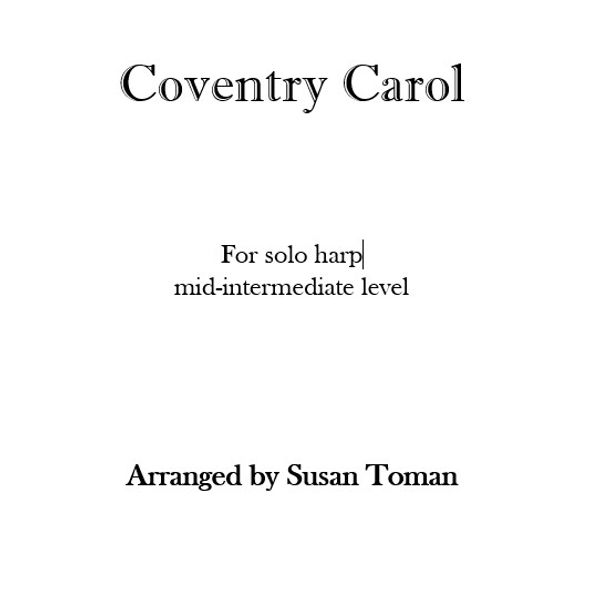 Coventry Carol