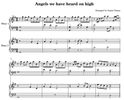 Angels We Have Heard on High (2 harps)