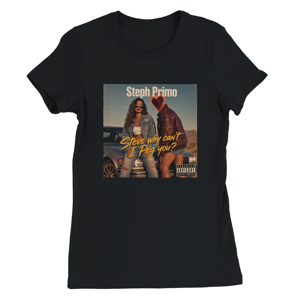 Steve Why can't I Peg you? - Women’s Cut T-Shirt