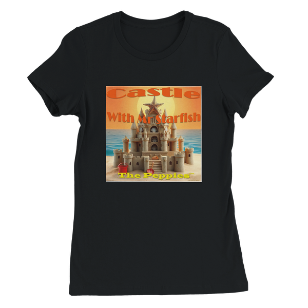 Castle With Mr. Starfish - Women’s Cut T-Shirt