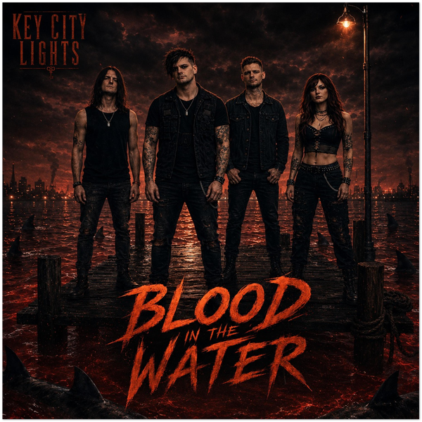 Blood in the Water - Fine Art Poster