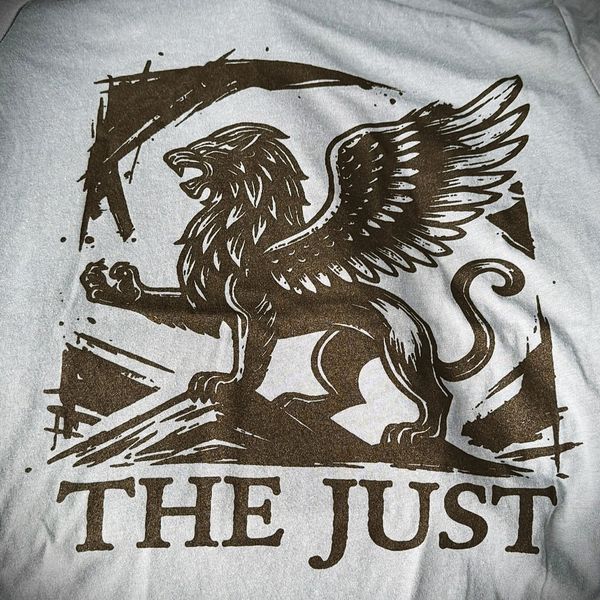 The Just Alt Logo T-Shirt – Solid Slate (Premium)