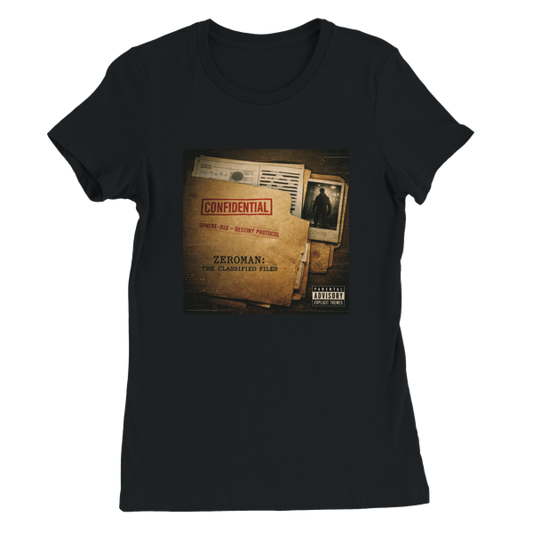 Zeroman: The Classified Files - Women’s Cut T-Shirt