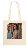 Red Lantern Heart - Tote bag