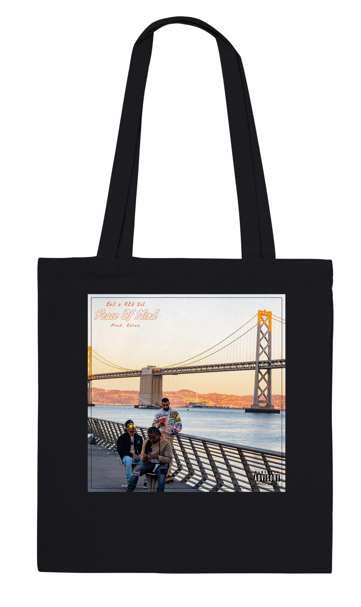 Peace Of Mind (feat. 42k Lil & Zoran) - Tote bag