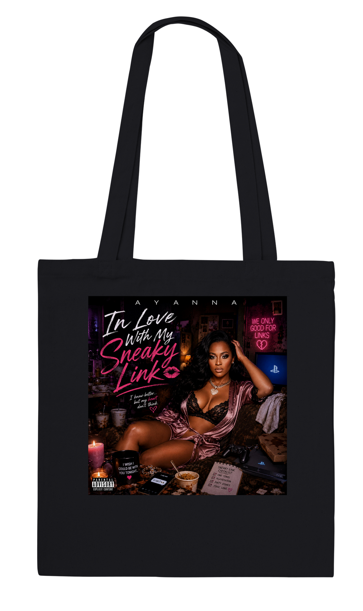 IN LOVE WITH MY SNEAKY LINK - Tote bag