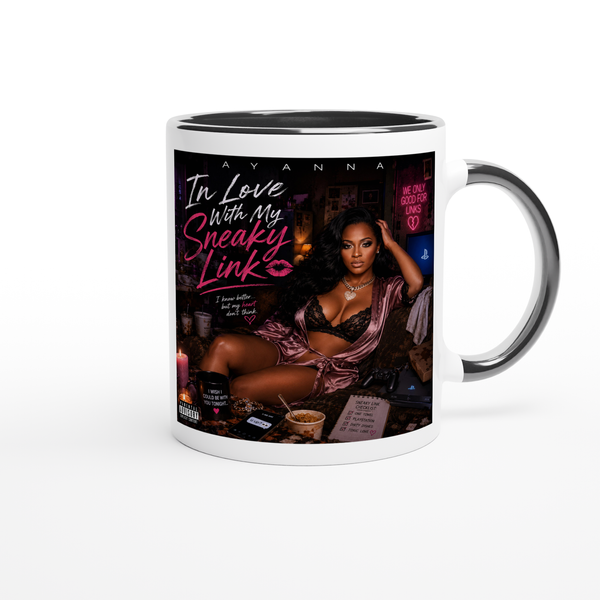 IN LOVE WITH MY SNEAKY LINK - Ceramic Mug