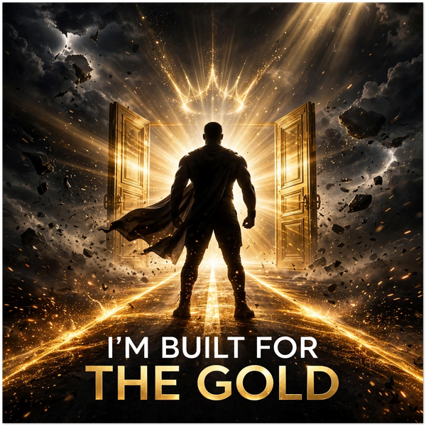 I'm Built For the Gold - Fine Art Poster