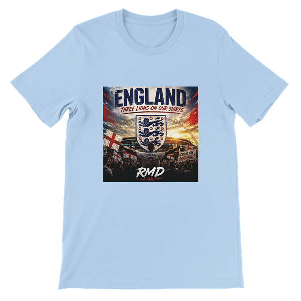 England (Three Lions On Our Shirts) - Unisex T-Shirt