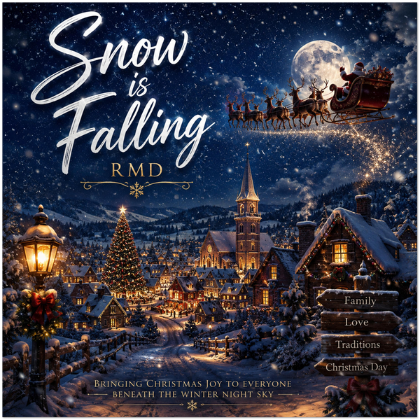 Snow Is Falling - Fine Art Poster