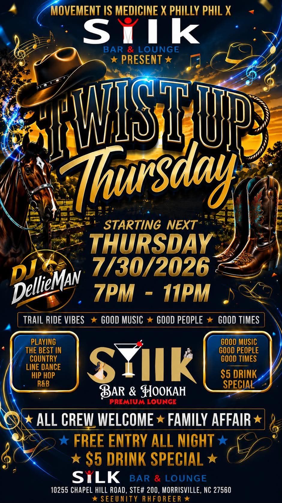 FREE RSVP Twist Up Thursday’s