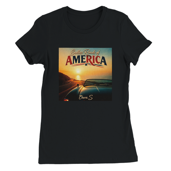 Endless Roads of America - Women’s Cut T-Shirt