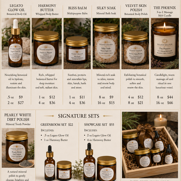 Velvet Velour ~ Organic Self-care Ritual