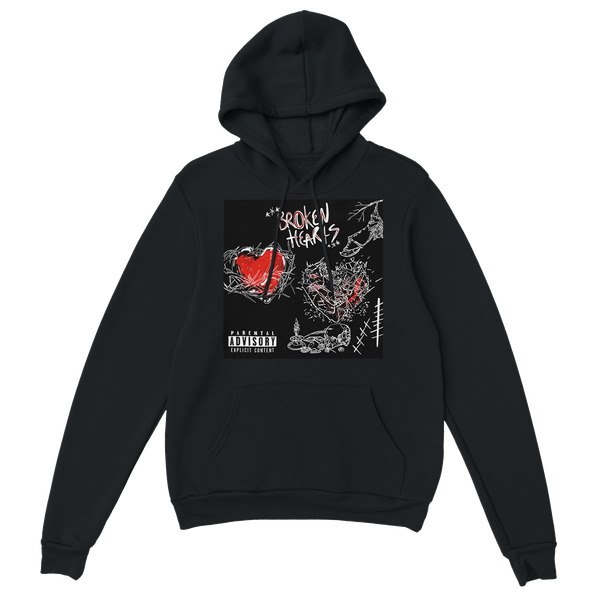 Broken Hearts (feat. Only1) - Classic Unisex Pullover Hoodie