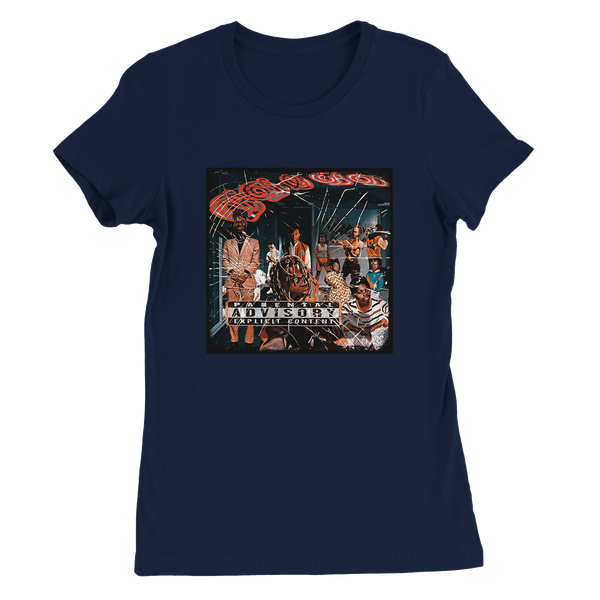 Badmon on Badmon (feat. Eloure) - Women’s Cut T-Shirt