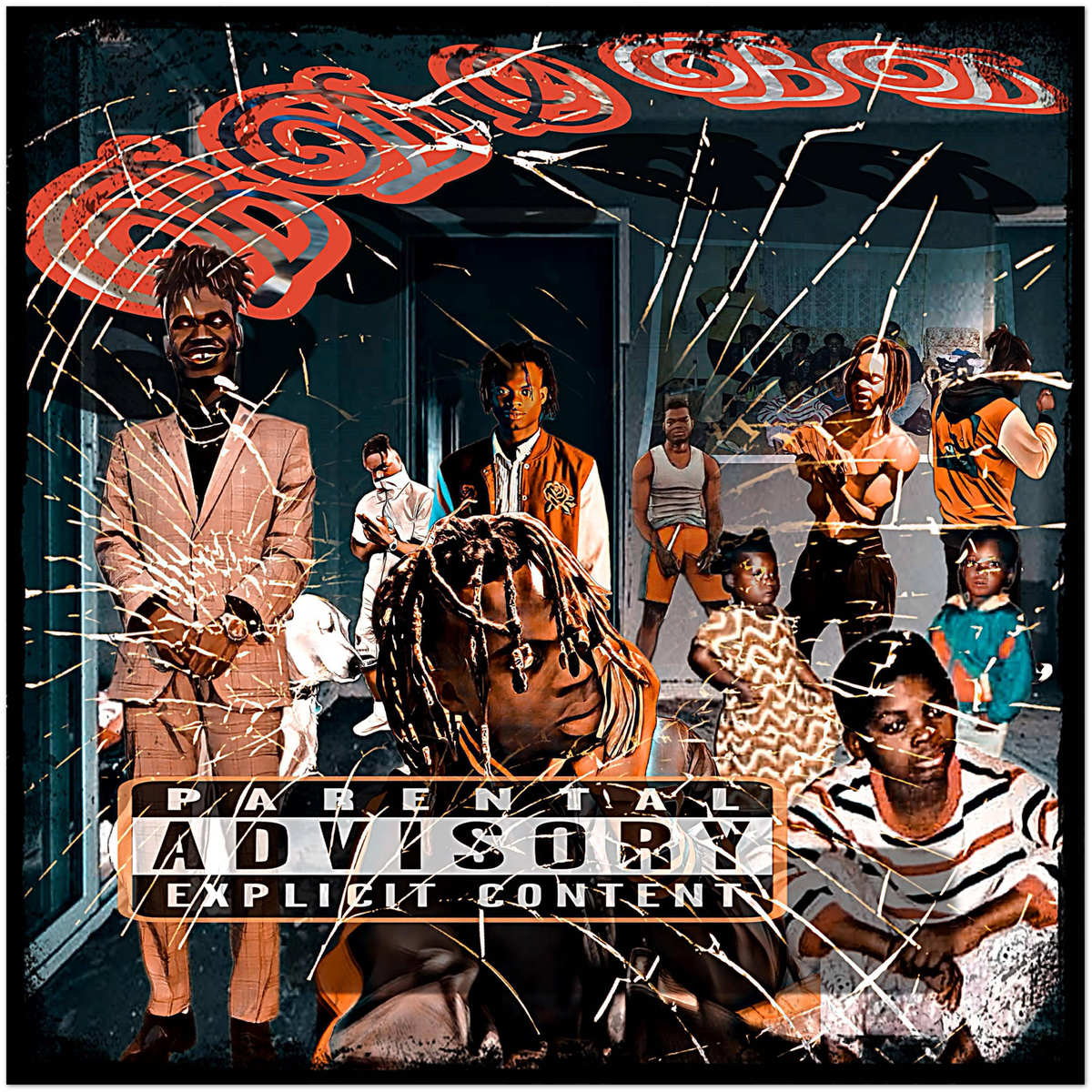 Badmon on Badmon (feat. Eloure) - Fine Art Poster