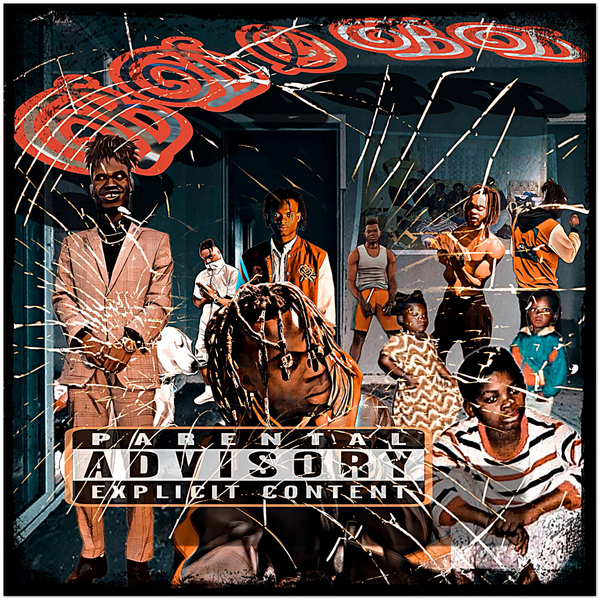 Badmon on Badmon (feat. Eloure) - Fine Art Poster