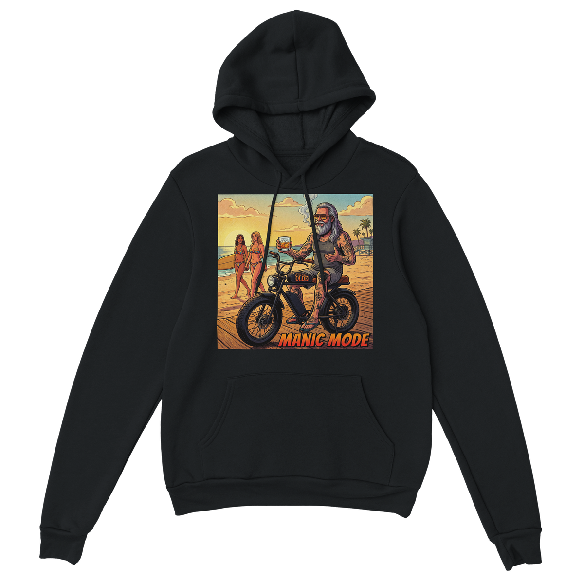 Manic Mode - Classic Unisex Pullover Hoodie