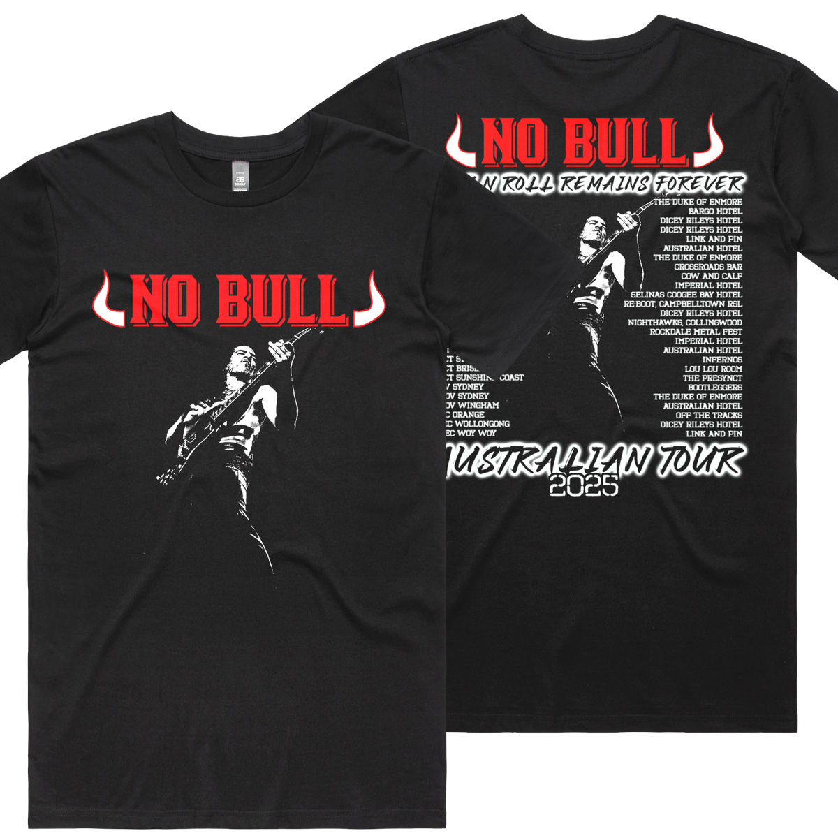Rock N Roll Remains Forever 2025 Tour Tee